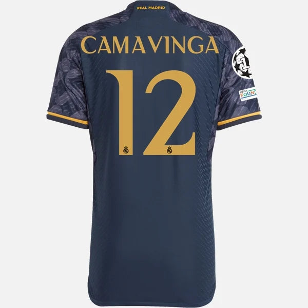 Adidas Men's Eduardo Camavinga Real Madrid 23/24 Authentic Away Jersey