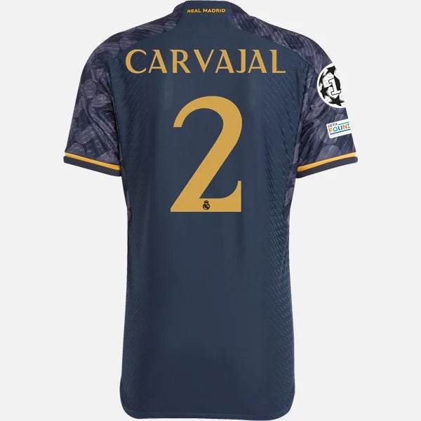 Adidas Men's Dani Carvajal Real Madrid 23/24 Authentic Away Jersey