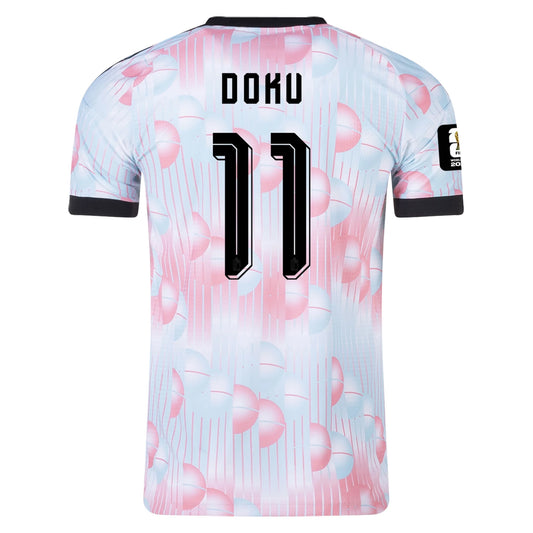 Adidas Men's Jérémy Doku Belgium 26/27 Authentic Away Jersey – FIFA World Cup 2026