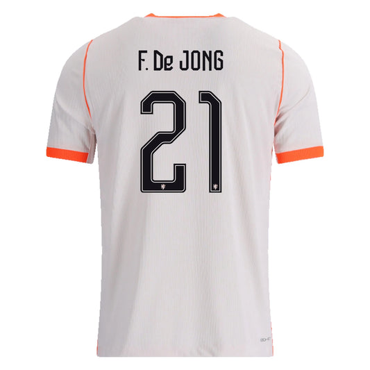 Nike Frenkie de Jong Netherlands 26/27 Authentic Away Jersey | FIFA World Cup 2026™