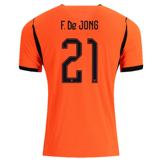 Nike Frenkie de Jong Netherlands 26/27 Authentic Home Jersey | FIFA World Cup 2026™