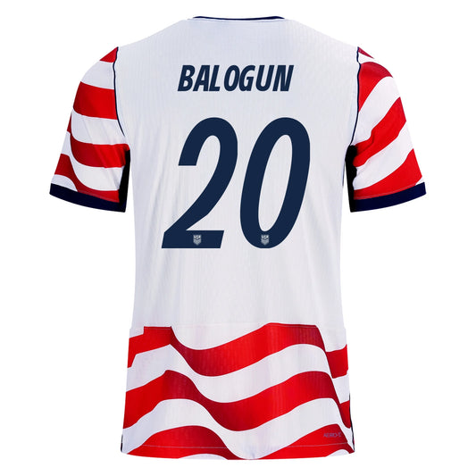 Nike Men's Folarin Balogun USMNT 26/27 Authentic Home Jersey – FIFA World Cup 2026