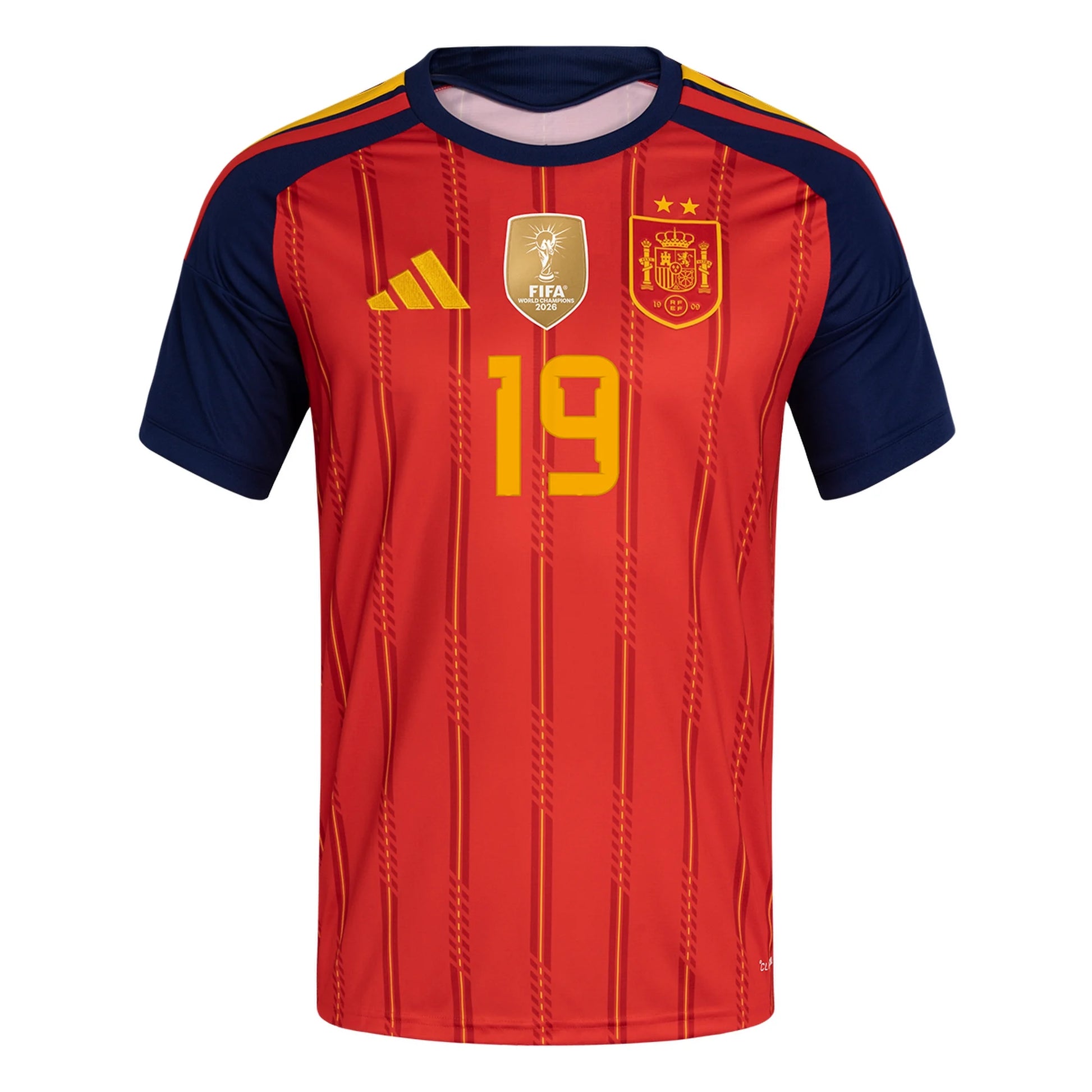 Adidas Men's Spain 2-Star 2026 Lamine Yamal Champions Home Jersey 