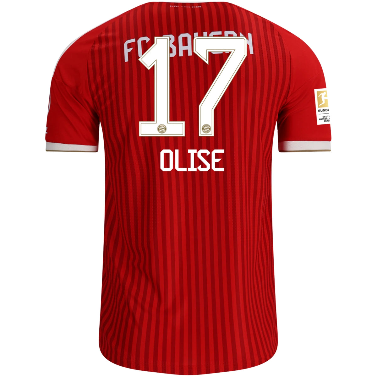 Adidas Men's Michael Olise Bayern Munich 26/27 Authentic Home Jersey