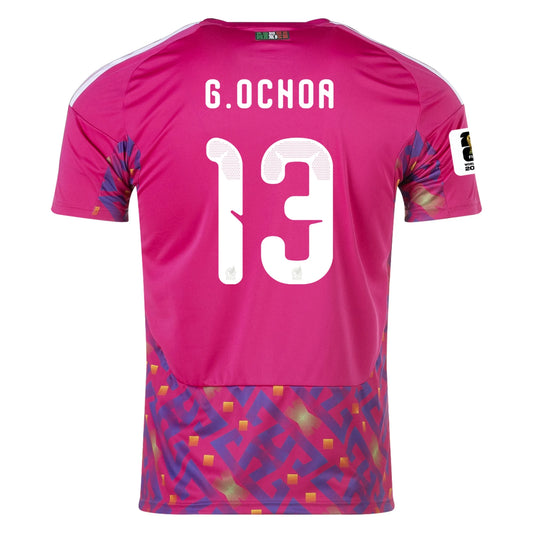 Adidas Men's MG. Ochoa Mexico Goalkeeper Jersey 2026 – FIFA World Cup 26™ Patch
