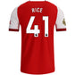 Adidas Men's Declan Rice Arsenal 26/27 Authentic Home Jersey
