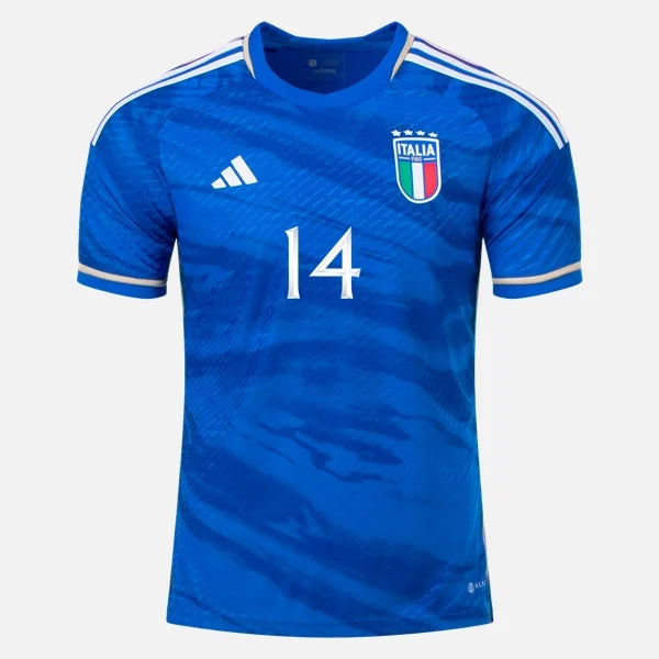 Adidas Man's Federico Chiesa Italy 23/24 Authentic Home Jersey