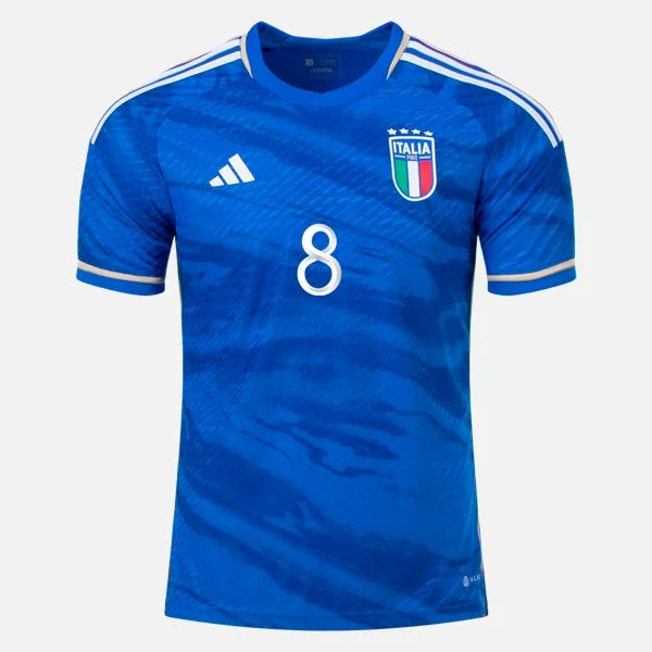 Adidas Man's Jorginho Italy 23/24 Authentic Home Jersey