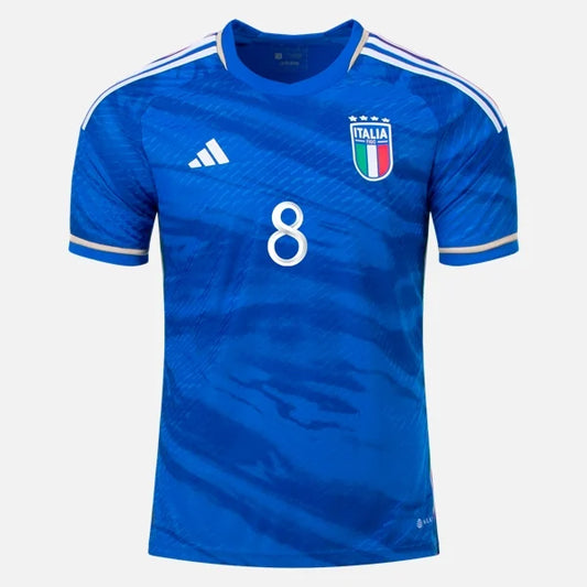 Adidas Man's Jorginho Italy 23/24 Authentic Home Jersey