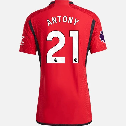 Adidas Man's Antony Manchester United 23/24 Authentic Home Jersey