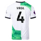 Nike Men's Virgil Van Dijk Liverpool 23/24 Authentic Away Jersey