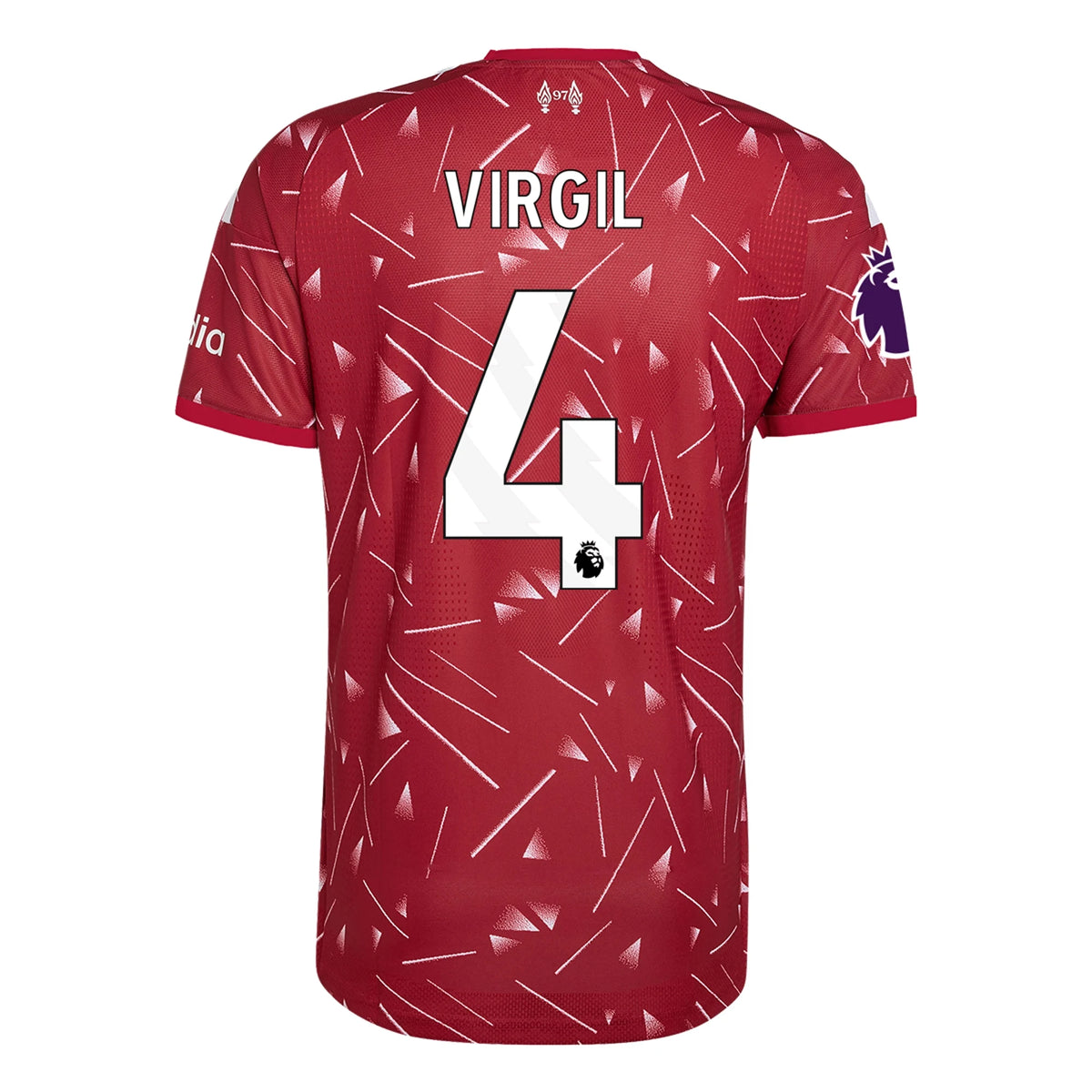 adidas Men's Virgil van Dijk Liverpool FC 2026/27 Authentic Home Jersey