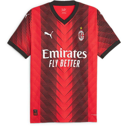 Puma Men's AC Milan 23/24 Authentic Home Jersey