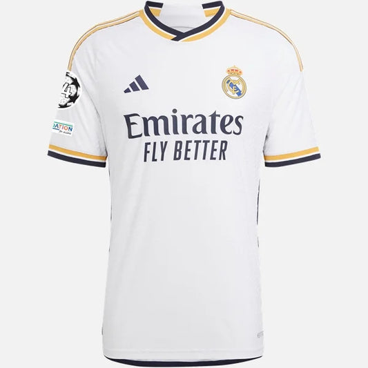 Adidas Men's Real Madrid 23/24 Authentic UCL Home Jersey