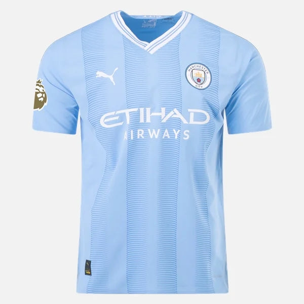 Puma Men's Manchester City Champion 23/24 Authentic Home Jersey