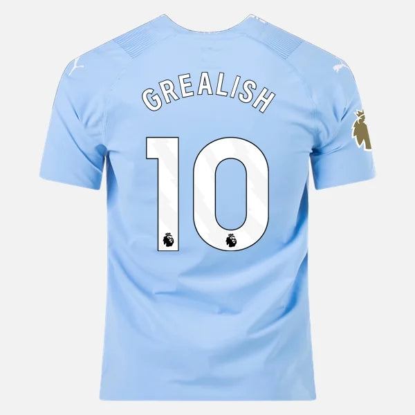 Puma Man's Jack Grealish Manchester City 23/24 Authentic Home  Jersey
