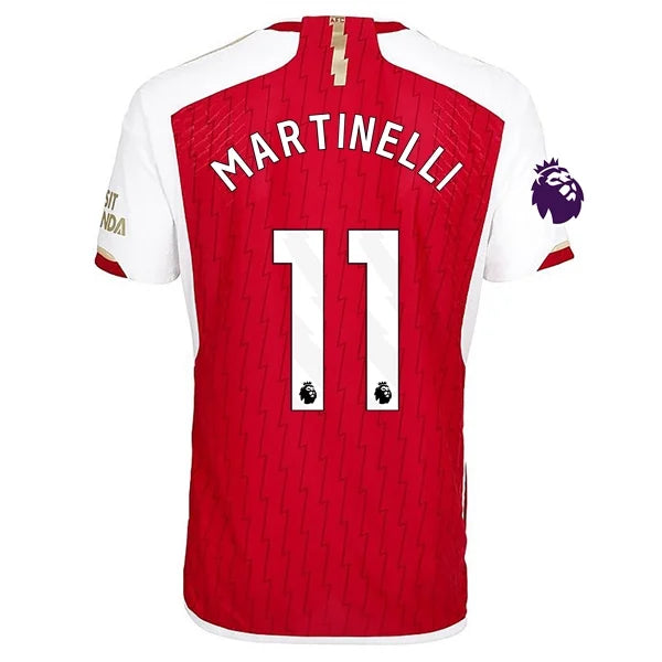 Adidas Men's Gabriel Martinelli Arsenal 23/24 Authentic Home Jersey