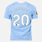 Puma Man's Bernaol Silva Manchester City 23/24 Authentic Home Jersey