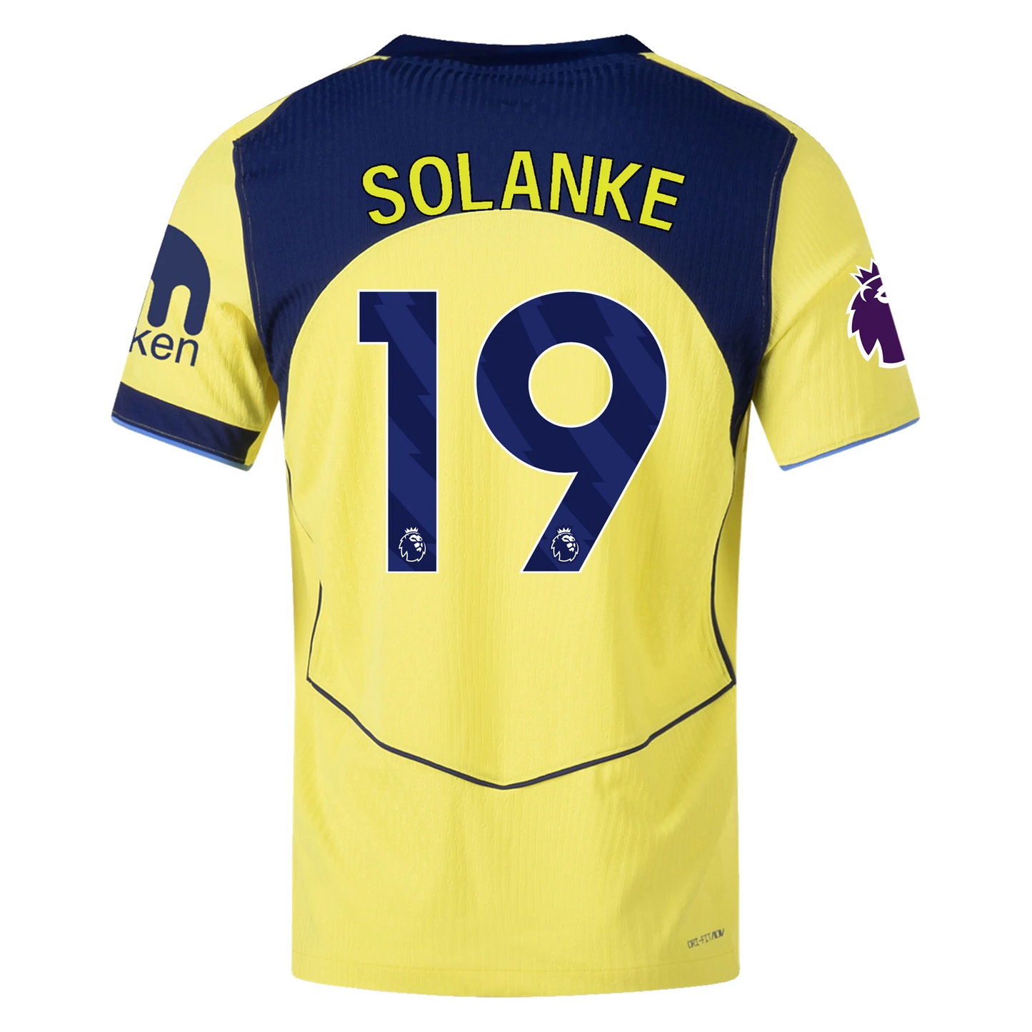 Dominic Solanke Tottenham 25/26 Authentic Third Jersey by Nike