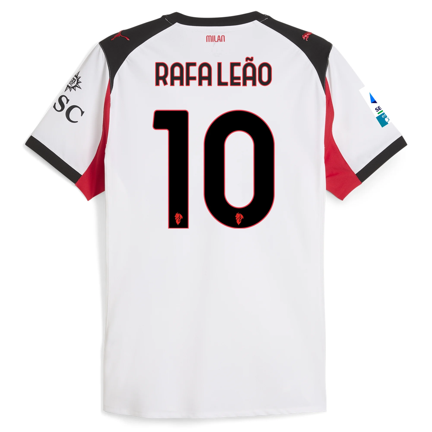 Rafael Leão AC Milan 25/26 Authentic Away Jersey by PUMA