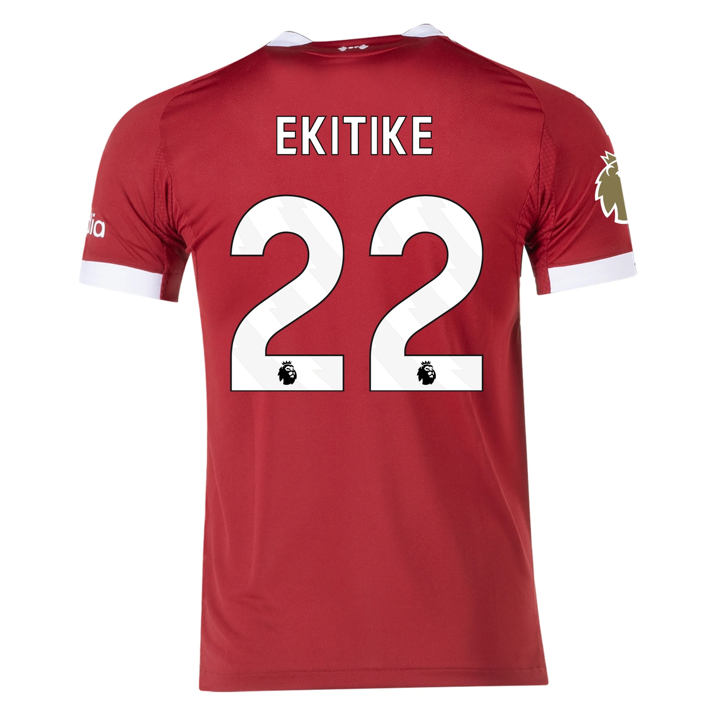 Men's Authentic Ekitike Liverpool Home Jersey 25/26 by adidas
