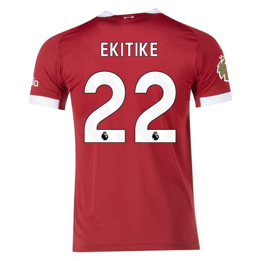 Men's Authentic Ekitike Liverpool Home Jersey 25/26 by adidas