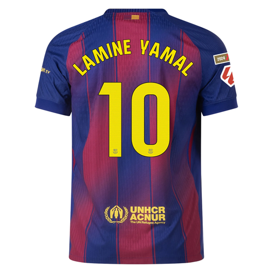 Lamine Yamal Barcelona 25/26 Authentic Home Jersey by Nike