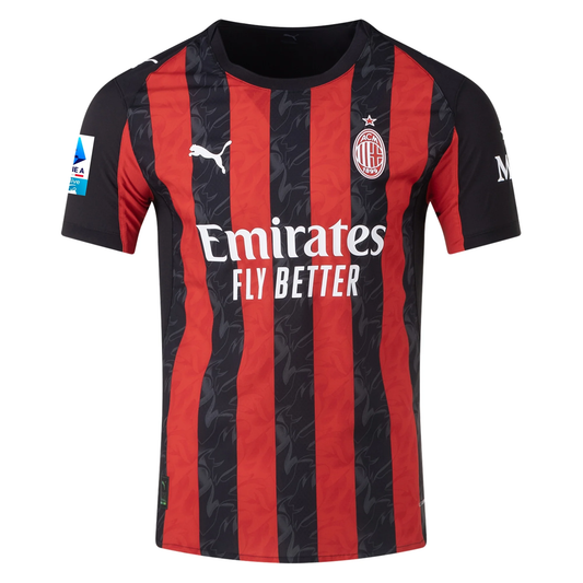Christian Pulisic AC Milan 25/26 Authentic Home Jersey by PUMA