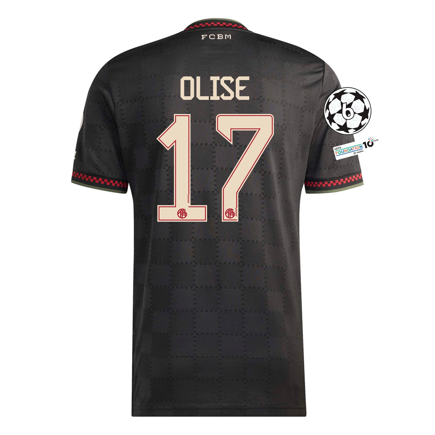 Michael Olise Bayern Munich 25/26 Authentic Third Jersey by adidas