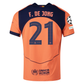 Frenkie de Jong Barcelona 25/26 Authentic Third Jersey by Nike