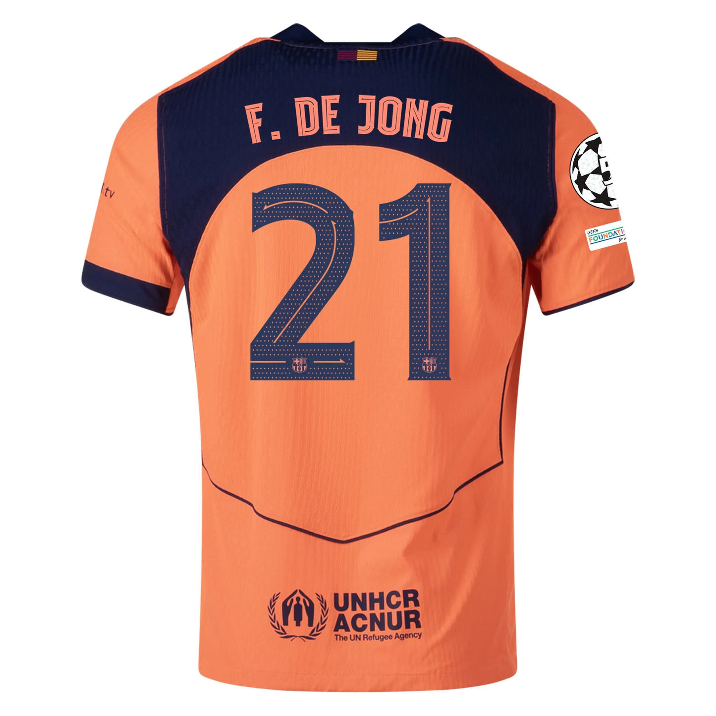 Frenkie de Jong Barcelona 25/26 Authentic Third Jersey by Nike