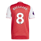 Men’s Authentic Martin Ødegaard Arsenal Home Jersey 25/26 by adidas