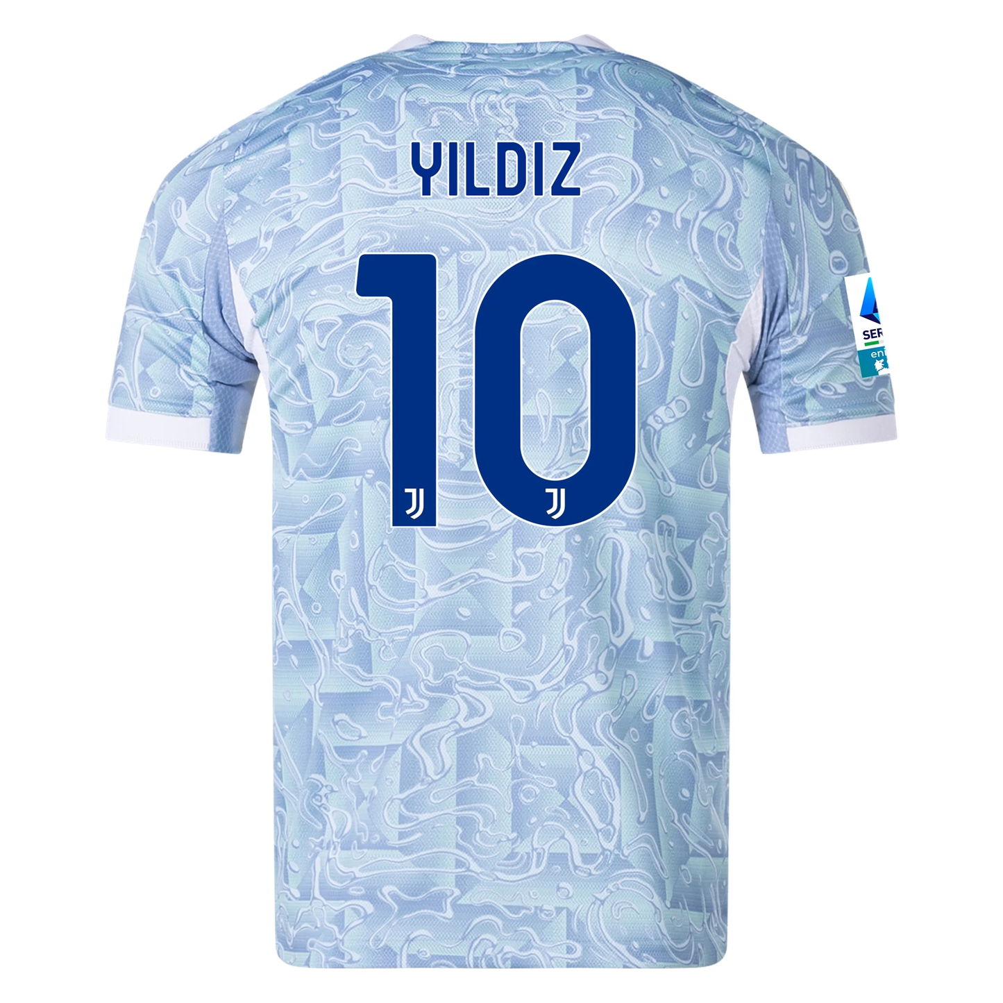 Kenan Yildiz Juventus 25/26 Authentic Away Jersey by adidas