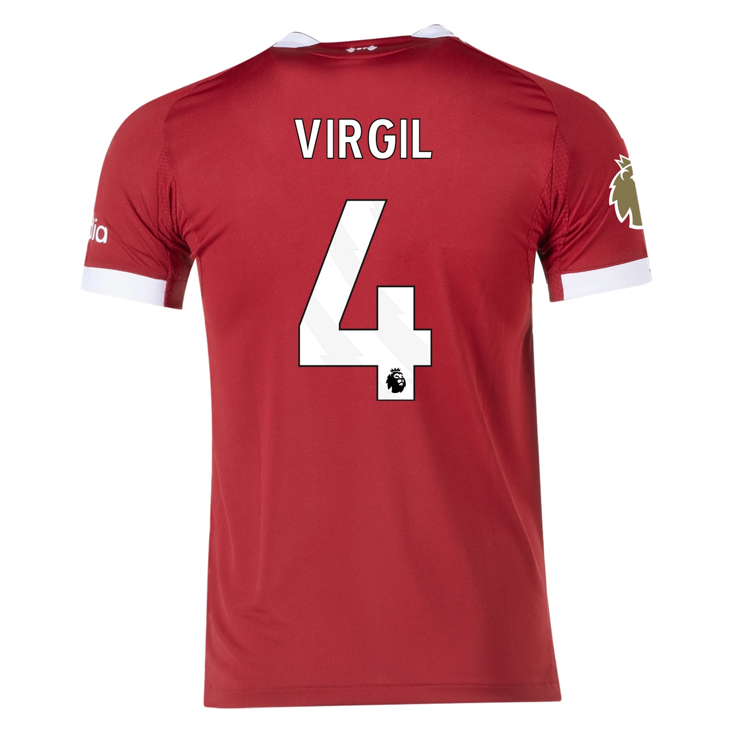 Virgil van Dijk Liverpool Authentic Home Jersey 25/26 by adidas