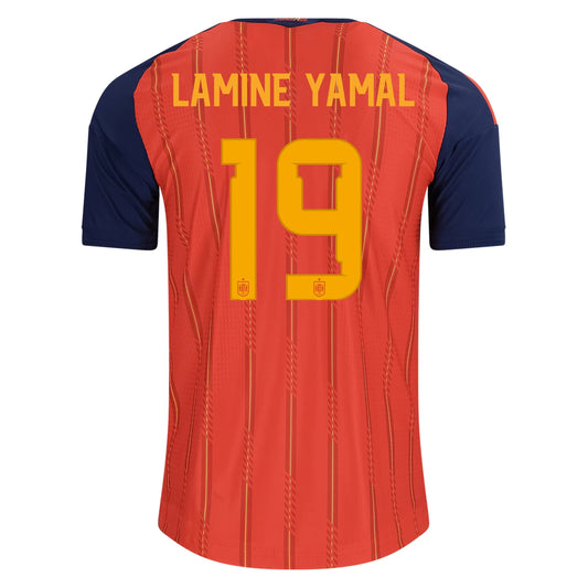 Adidas Men's Lamine Yamal Spain 26/27 Authentic Home Jersey 