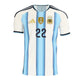 Lautaro Martínez Argentina 26/27 Authentic Home Jersey by adidas