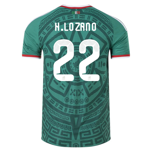 Adidas Men's Hirving Lozano Mexico 26/27 Authentic Home Jersey
