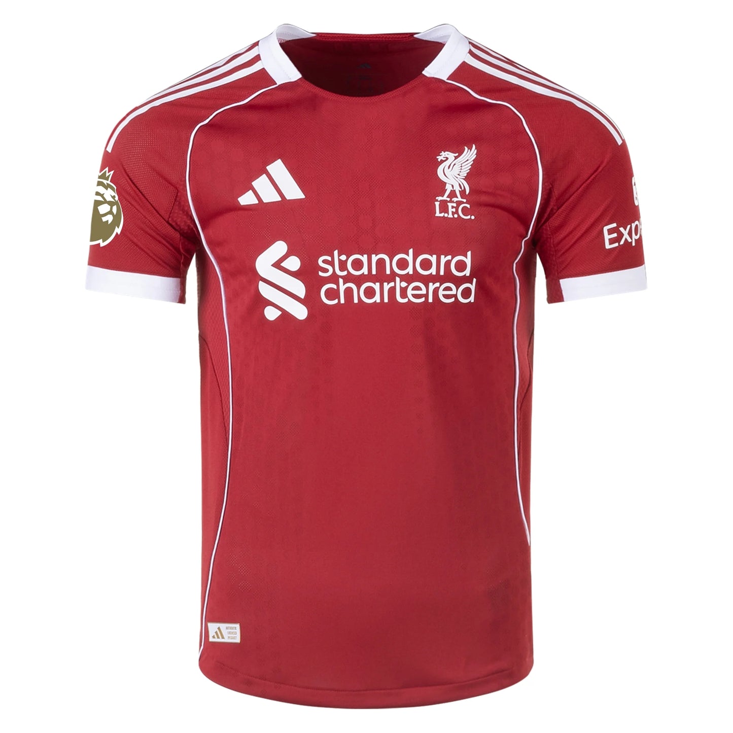 Adidas Men’s Florian Wirtz Liverpool 25/26 Authentic Home Jersey