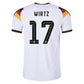 Adidas Men's Florian Wirtz Germany 26/27 Authentic Home Jersey
