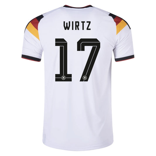 Adidas Men's Florian Wirtz Germany 26/27 Authentic Home Jersey