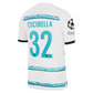 Nike Chelsea Cucurella Away Jersey w/ Champions League + Club World Cup Patches 22/23 (White/College Navy)