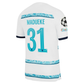 Nike Chelsea Noni Madueke Away Jersey w/ Champions League + Club World Cup Patches 22/23 (White/College Navy)