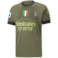 Puma AC Milan Davide Calabria Third Jersey w/ Scudetto + Serie A Patch 22/23 (Dark Green Moss/Spring Moss)