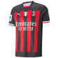 Puma AC Milan Zlatan Ibrahimovic Home Jersey w/ Scudetto + Serie A Patch 22/23 (Puma Black/Tango Red)