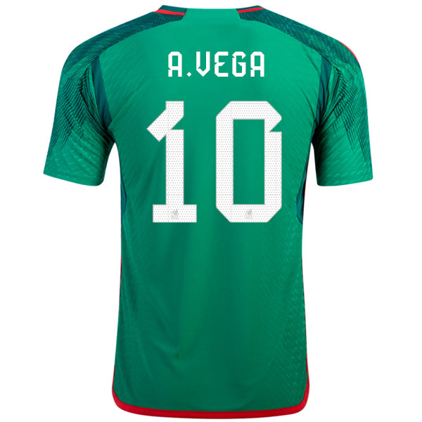 adidas Mexico Authentic Alexis Vega Home Jersey 22/23 (Vivid Green)