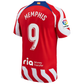 Nike Atletico Madrid Memphis Depay Home Jersey w/ La Liga Patch 22/23 (White/Red/Deep Royal Blue)