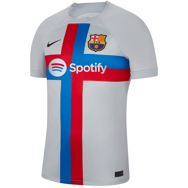 Nike Barcelona Third Jersey 22/23 (Sky Grey/Black)