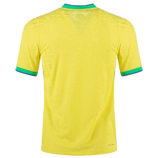 Nike Brazil Authentic Match Home Jersey 22/23 (Dynamic Yellow/Paramount Blue)