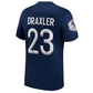 Nike Paris Saint-Germain  Julian Draxler Home Jersey w/ Ligue 1 Champion Patch 22/23 (Midnight Navy/White)