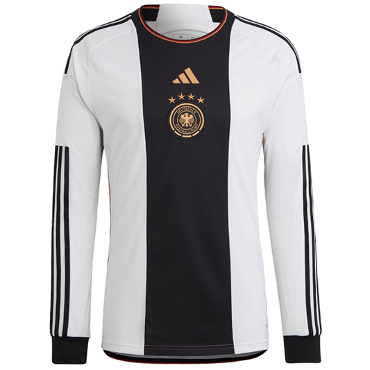 adidas Germany Home Long Sleeve Jersey 22/23 (White/Black)